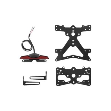 Rizoma Support de plaque d´immatriculation, noir