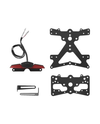 Rizoma Support de plaque d´immatriculation, noir