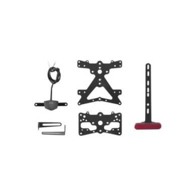 Rizoma Support de plaque d´immatriculation, noir