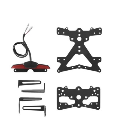 Rizoma Support de plaque d´immatriculation, noir