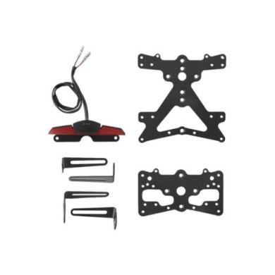 Rizoma Supporto per targa, nero