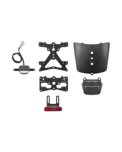 Rizoma Support de plaque d´immatriculation, noir