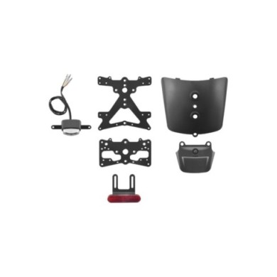 Rizoma Support de plaque d´immatriculation, noir