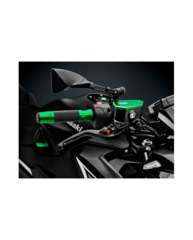 Rizoma Poignées Sport Line ø 22mm paire, y compris l'adaptateur