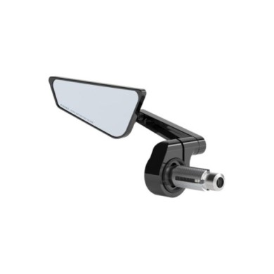 Rizoma Specchietto retrovisore Cut-Edge nero, sinistro