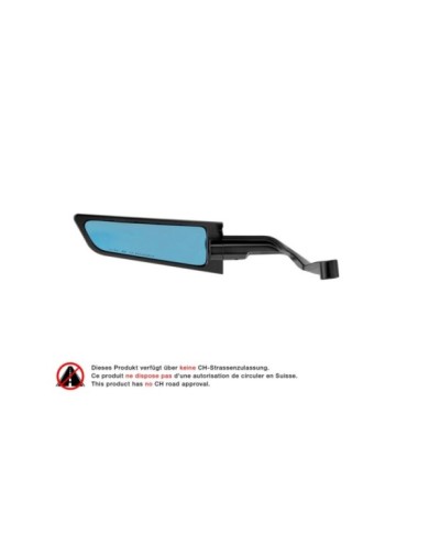 Rizoma specchietto retrovisore Stealth Naked nero