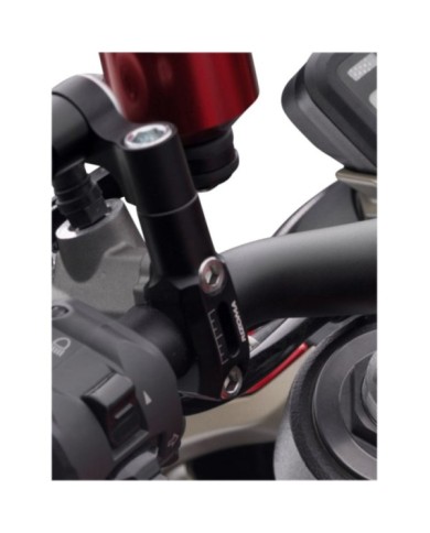 Rizoma Adaptateur de rétroviseur, noir