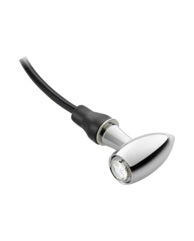 Rizoma Mini-Blinker & Positionslicht Club L, chrom