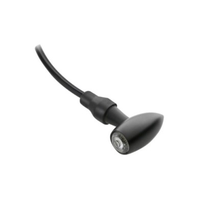 Rizoma Minicellule lampeggianti Club Set da 2 pezzi, nero