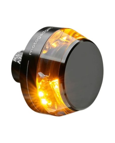 Motogadget Indicatore di direzione a LED MO.BLAZE DISC DARK