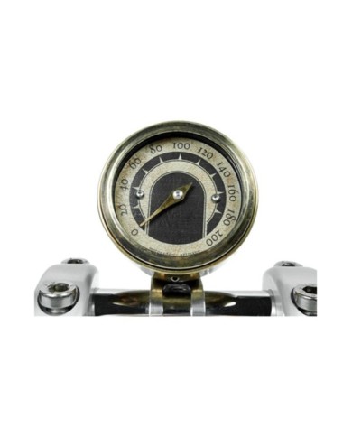 Motogadget Support de compteur MST VINTAGE CUP LAITON