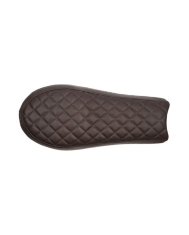 ZARD Selle Lite Slim avec losanges marron