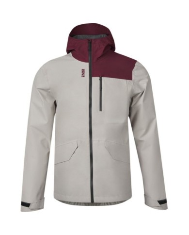 giacca laminata iXS AW 1.0 grigio chateaux