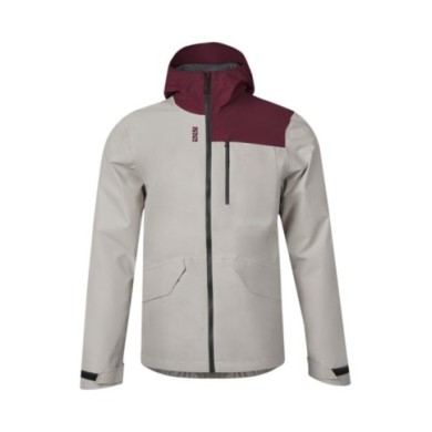 giacca laminata iXS AW 1.0 grigio chateaux