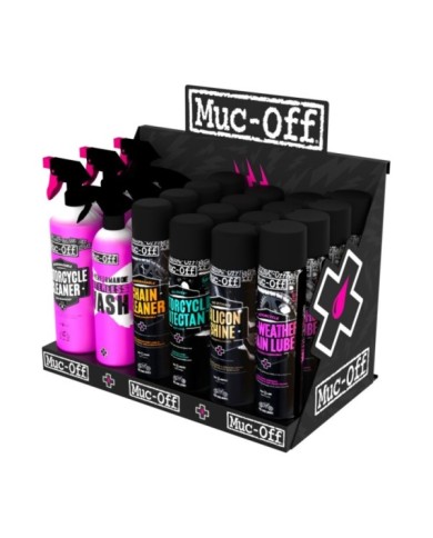 Muc-Off Slatt Wall Display CPL – City Moto Starter Pack