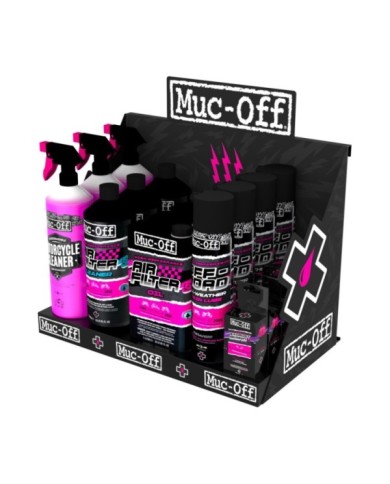 Muc-Off Slatt Wall Display OFF Road & MX Starter Pack