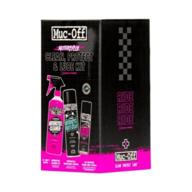 Muc-Off Motorcycle Clean, Protect & Lube Kit Deutsch