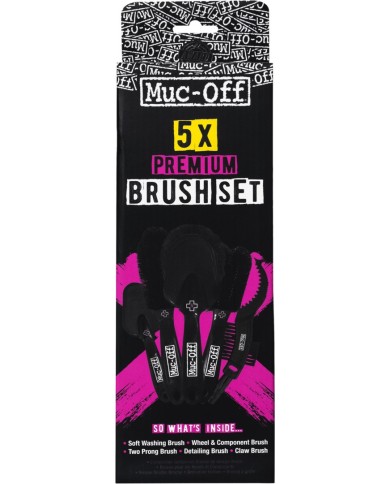 Muc-Off Muc-Off 5 x Brush Set