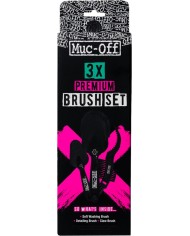 Muc-Off Muc-Off Set de 3 brosses