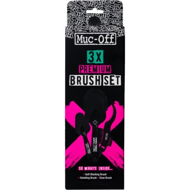 Muc-Off Muc-Off 3 x Brush Set