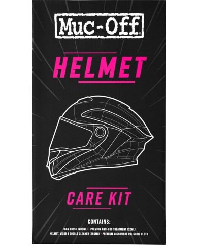 Muc-Off Set di cura per casco in 4 parti