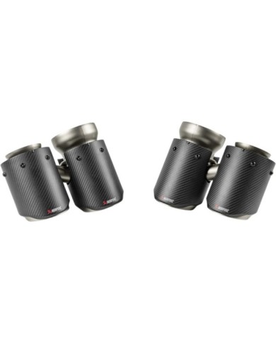 AKRAPOVIC Set di tubi di scarico (carbonio)