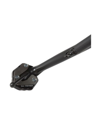 SW-MOTECH Piastra per cavalletto laterale nero-argento.