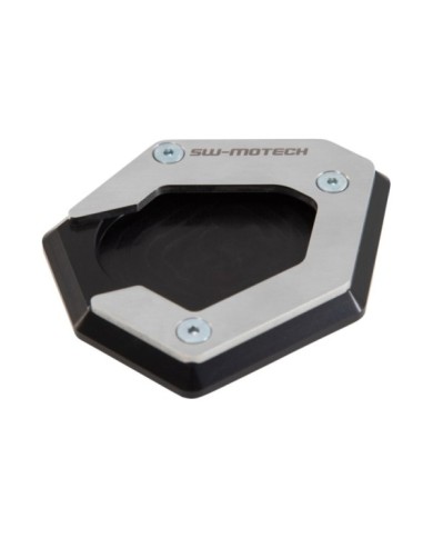 SW-MOTECH Seitenständerfuss schwarz-silber