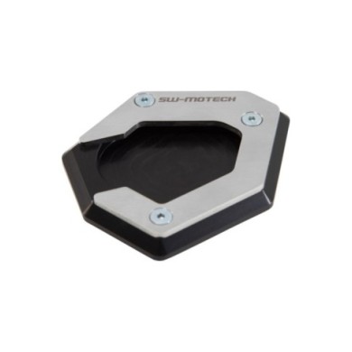 SW-MOTECH Seitenständerfuss schwarz-silber