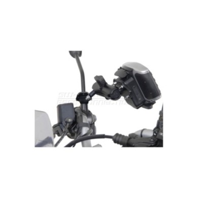 SW-MOTECH Supporto GPS con vite per specchietto retrovisore