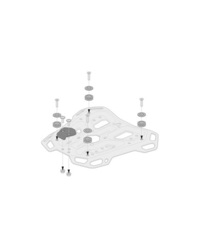 SW-MOTECH Kit d'adaptateur Adv. Rack TRAX