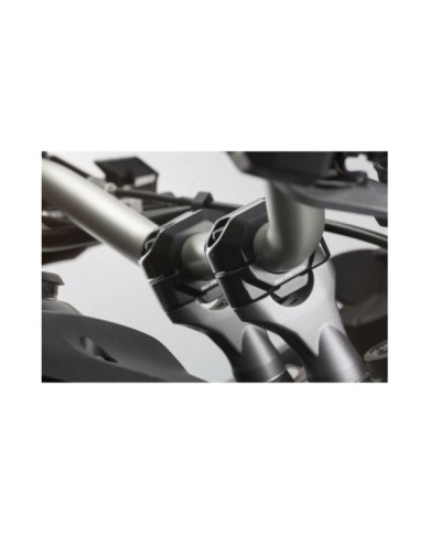 SW-MOTECH Manopole manubrio 20 mm manubrio 22 mm nero