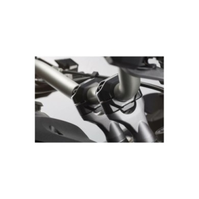 SW-MOTECH Prises de guidon 20mm guidon 22mm noir