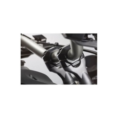 SW-MOTECH Prises de guidon 30mm guidon 22mm noir
