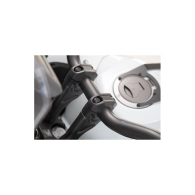 SW-MOTECH Prises de guidon 20mm guidon 28.6 noir