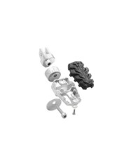 SW-MOTECH Kit Repose-pieds EVO argent
