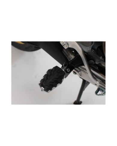 SW-MOTECH Kit Repose-pieds EVO argent