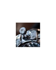 SP-Connect Staffa manubrio moto, montaggio Pro chrome