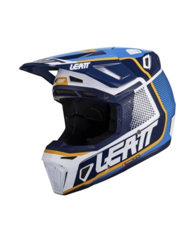 Leatt Helmet Kit Moto 8.5 V24 Ink blau-weiss-orange