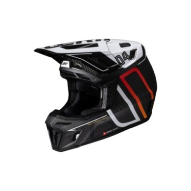 Leatt Helmet Kit Moto 9.5 V25 carbone-blanc