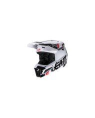 Leatt Helmet Moto 2.5 V25 white weiss-schwarz-rot
