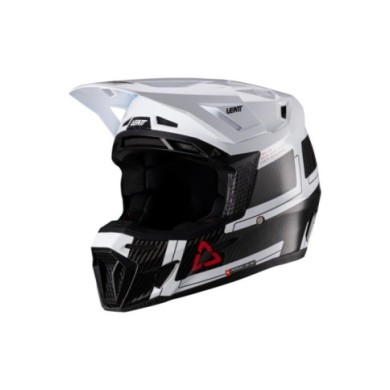 Leatt Helmet Kit Moto 9.5 V26 carbon-weiss