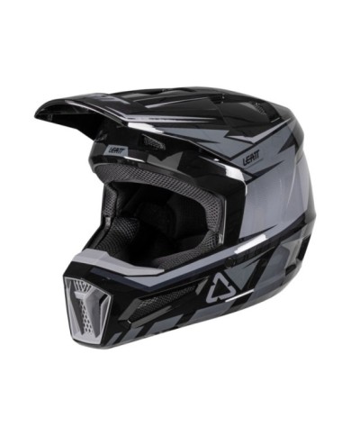 Leatt Helmet Moto 2.5 V26 grau-schwarz