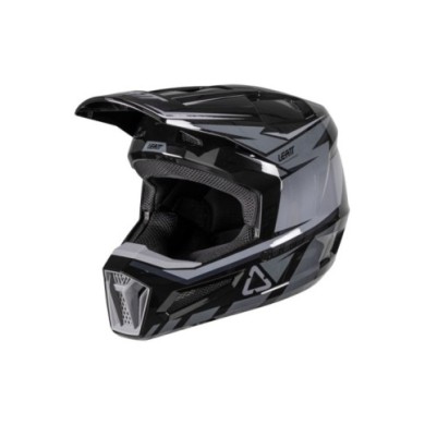 Leatt Helmet Moto 2.5 V26 grau-schwarz