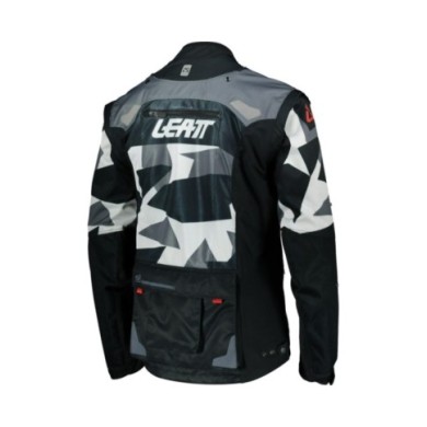 Leatt Jacke 4.5 X-Flow Camo schwarz-grau-schwarz