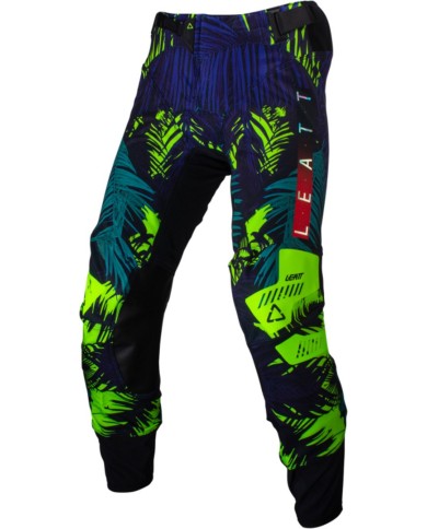 Leatt Pantaloni da moto 5.5I.K.SJungle nero-lime-blu