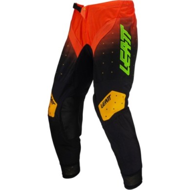 Leatt Pantaloni da moto 4.5 Citrus nero-lime-rosso