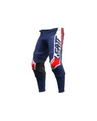 Leatt Pant Moto 4.5 Royal blau-weiss-rot