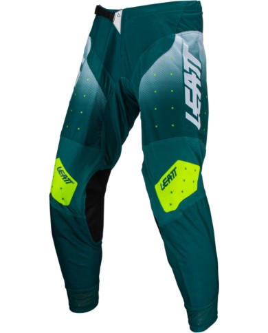 Leatt Pantaloni da moto 4.5 Acid Fuel bianco-verde-lime