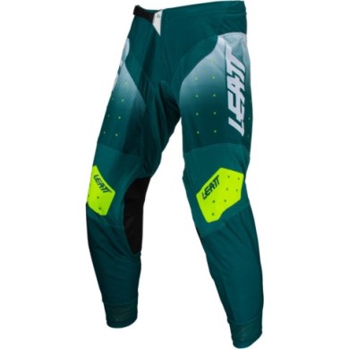 Leatt Pantaloni da moto 4.5 Acid Fuel bianco-verde-lime